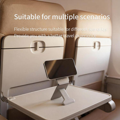 Do As You Wish I-Shaped Hinge Magnetic Phone Stand with Card Holder