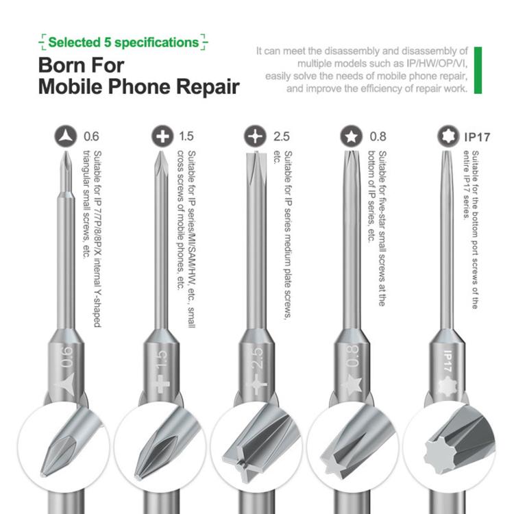 RELIFE RL-725 Adjustable Torque Screwdriver Set, RELIFE RL-725
