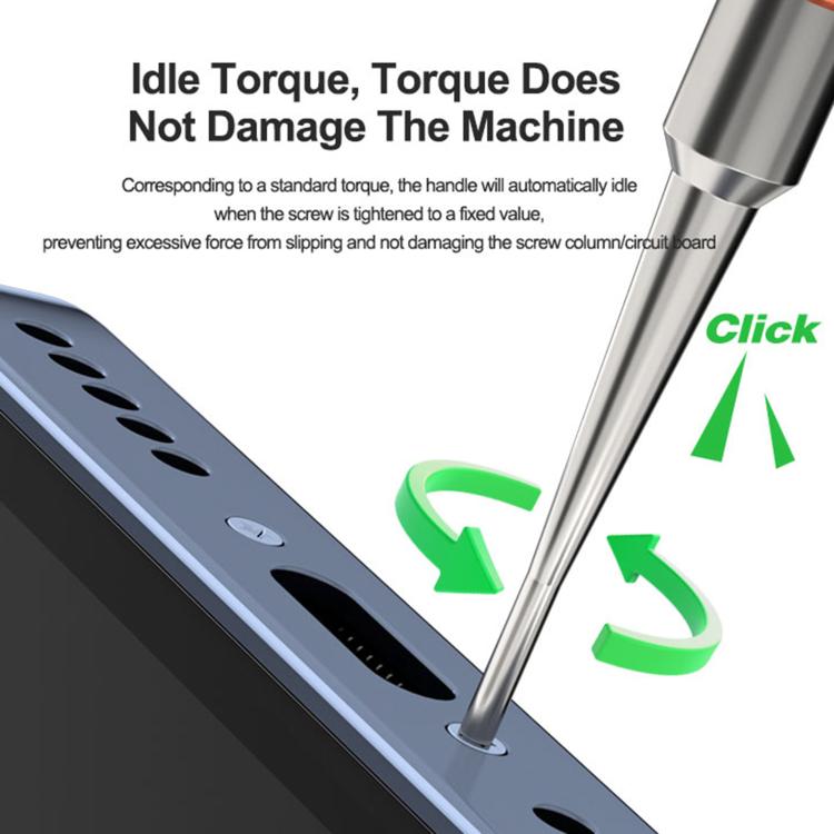 RELIFE RL-726A 5 in 1 Strong Magnetic 3D Torque Precision Screwdriver Set, RELIFE RL-726A