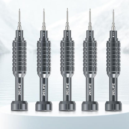 RELIFE RL-730A 5 in 1 Steel Cannon King Classic Series Aluminum Alloy Screwdriver Set, 5 in 1 Set