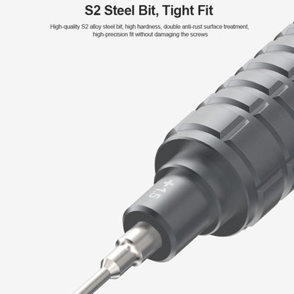 RELIFE RL-730 Steel Cannon King Classic Series Aluminum Alloy Screwdriver Set, Star 0.8, Phillips 1.5, Phillips 2.5, Y 0.6, Torx T1