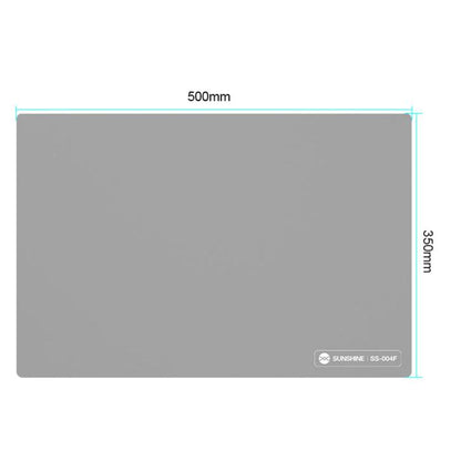 SUNSHINE SS-004F High Temperature Resistant Thermal Insulation Silicone Pad, SUNSHINE SS-004F(Gray), SUNSHINE SS-004F(Blue)