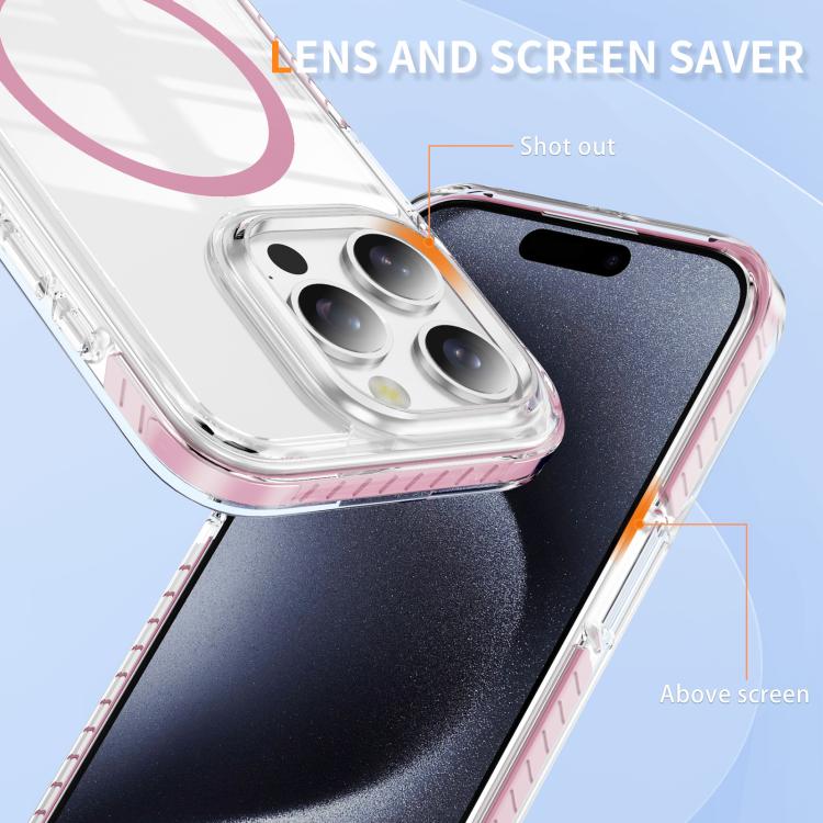 Crystal Shield Clear Magnetic Acrylic Hybrid TPU Phone Case, For iPhone 15 Pro, For iPhone 15 Plus, For iPhone 15, For iPhone 14 Plus, For iPhone 14 / 13, For iPhone 14 Pro, For iPhone 14 Pro Max, For iPhone 13 Pro Max, For iPhone 13 Pro               ...