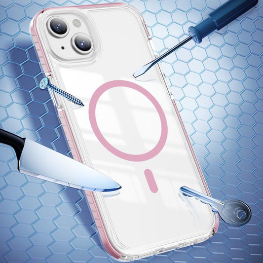 Crystal Shield Clear Magnetic Acrylic Hybrid TPU Phone Case, For iPhone 14 Plus, For iPhone 14 / 13, For iPhone 14 Pro, For iPhone 14 Pro Max, For iPhone 13 Pro Max, For iPhone 13 Pro, For iPhone 12 / 12 Pro, For iPhone 12 Pro Max