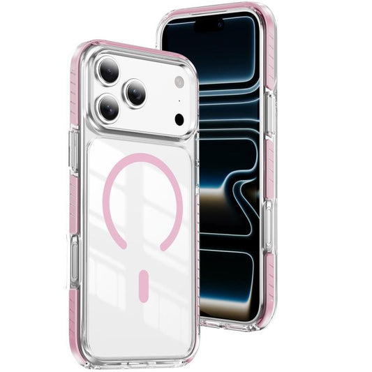 Crystal Shield Clear Magnetic Acrylic Hybrid TPU Phone Case, For iPhone 18 Pro, For iPhone 18 Pro Max, For iPhone 17 Pro Max, For iPhone 17 Pro, For iPhone 17, For iPhone Air, For iPhone 16 Pro Max, For iPhone 16 Pro, For iPhone 16 Plus, For iPhone 16