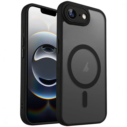 XDcase Skin Feel Magnetic Frosted Phone Case with Lens Film, For iPhone 17e / 16e, For iPhone 16 Pro Max, For iPhone 16 Pro, For iPhone 16 Plus, For iPhone 16, For iPhone 15 Pro Max, For iPhone 15 Pro, For iPhone 15, For iPhone 14 Plus, For iPhone 14