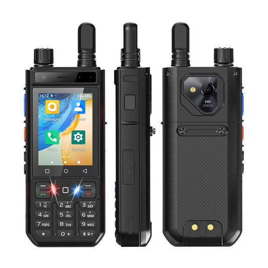 UNIWA F70 Walkie Talkie Rugged Phone, 2.4 inch Android 10 Unisoc 8541E Quad Core, Network: 4G, SOS, OTG, Support Google Play