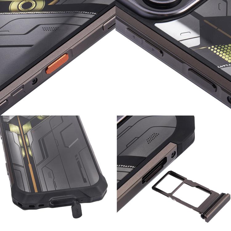 UNIWA F917 Rugged Phone, Night Vision, 8GB+128GB, 6.79 inch Android 14 MediaTek MT6769 Helio G85 Octa Core, Network: 4G, NFC, EU Plug, US Plug, UK Plug, AU Plug