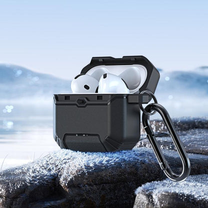 DUX DUCIS PECS Series Crab-tail Design Non-slip Shockproof Earphones Case, For AirPods 4, For AirPods Pro 3, For AirPods Pro 2