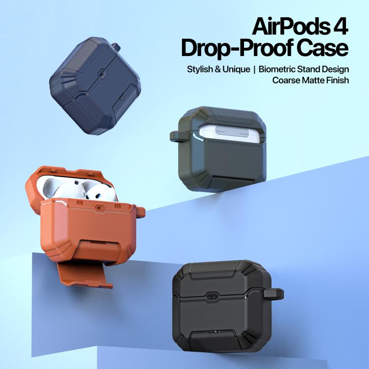 DUX DUCIS PECS Series Crab-tail Design Non-slip Shockproof Earphones Case, For AirPods 4, For AirPods Pro 3, For AirPods Pro 2