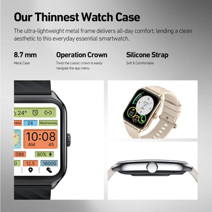 Montre Intelligente Zeblaze GTS 4 avec Écran AMOLED de 1,94 pouces, Étanchéité IP68, pour le Sport et le Fitness