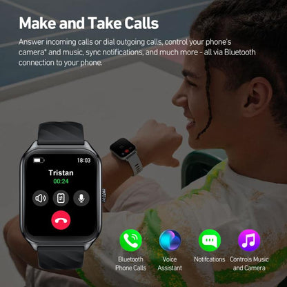 Montre Intelligente Zeblaze GTS 4 avec Écran AMOLED de 1,94 pouces, Étanchéité IP68, pour le Sport et le Fitness