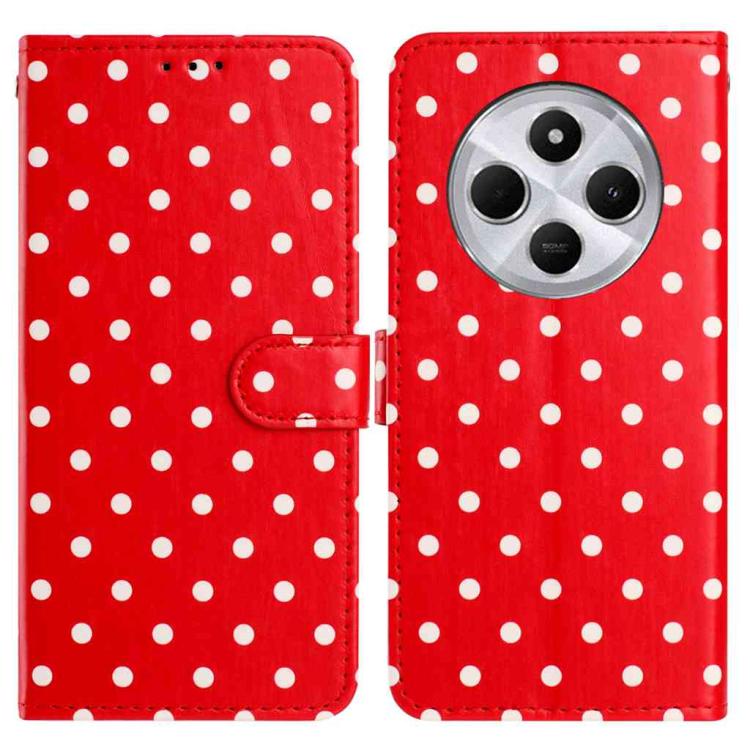 Small Dots Pattern Vegan Leather Phone Case, For Redmi Note 15 Pro+ 5G Global 163.3mm, For Redmi Note 15 4G / 5G Global 164mm, For Redmi K90 Pro Max / Poco F8 Ultra, For Redmi K90 / Poco F8 Pro, For Redmi Note 15 Pro 5G Global 163.6mm                  ...