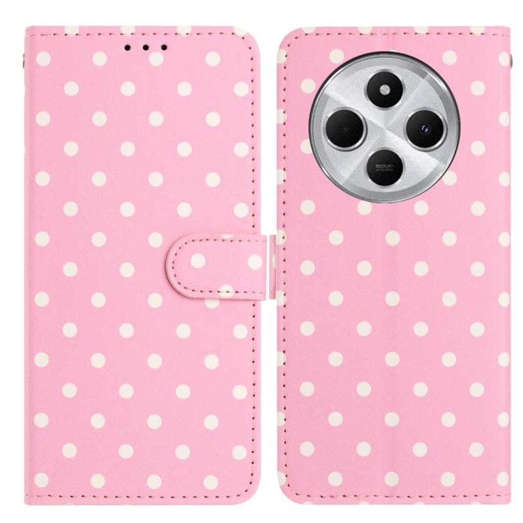 Small Dots Pattern Vegan Leather Phone Case, For Redmi Note 15 Pro+ 5G Global 163.3mm, For Redmi Note 15 4G / 5G Global 164mm, For Redmi K90 Pro Max / Poco F8 Ultra, For Redmi K90 / Poco F8 Pro, For Redmi Note 15 Pro 5G Global 163.6mm                  ...