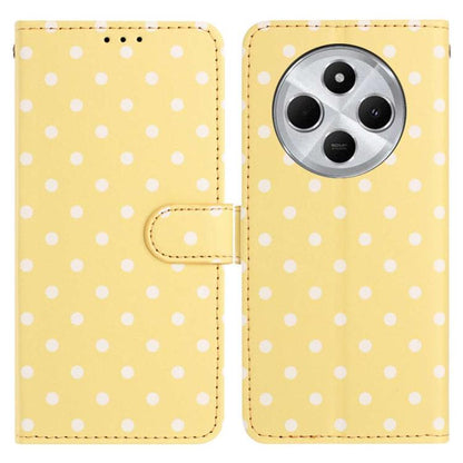 Small Dots Pattern Vegan Leather Phone Case, For Redmi Note 15 Pro+ 5G Global 163.3mm, For Redmi Note 15 4G / 5G Global 164mm, For Redmi K90 Pro Max / Poco F8 Ultra, For Redmi K90 / Poco F8 Pro, For Redmi Note 15 Pro 5G Global 163.6mm                  ...