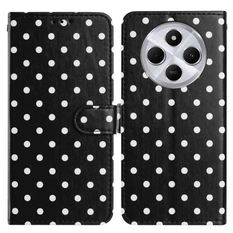 Small Dots Pattern Vegan Leather Phone Case, For Redmi Note 15 Pro+ 5G Global 163.3mm, For Redmi Note 15 4G / 5G Global 164mm, For Redmi K90 Pro Max / Poco F8 Ultra, For Redmi K90 / Poco F8 Pro, For Redmi Note 15 Pro 5G Global 163.6mm                  ...