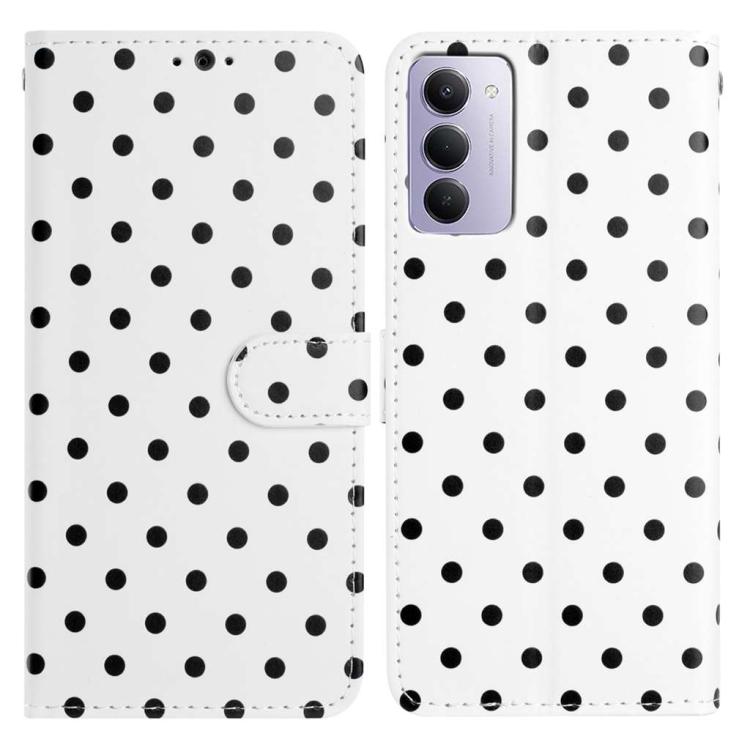 Small Dots Pattern Vegan Leather Phone Case, For Redmi Note 15 Pro+ 5G Global 163.3mm, For Redmi Note 15 4G / 5G Global 164mm, For Redmi K90 Pro Max / Poco F8 Ultra, For Redmi K90 / Poco F8 Pro, For Redmi Note 15 Pro 5G Global 163.6mm                  ...