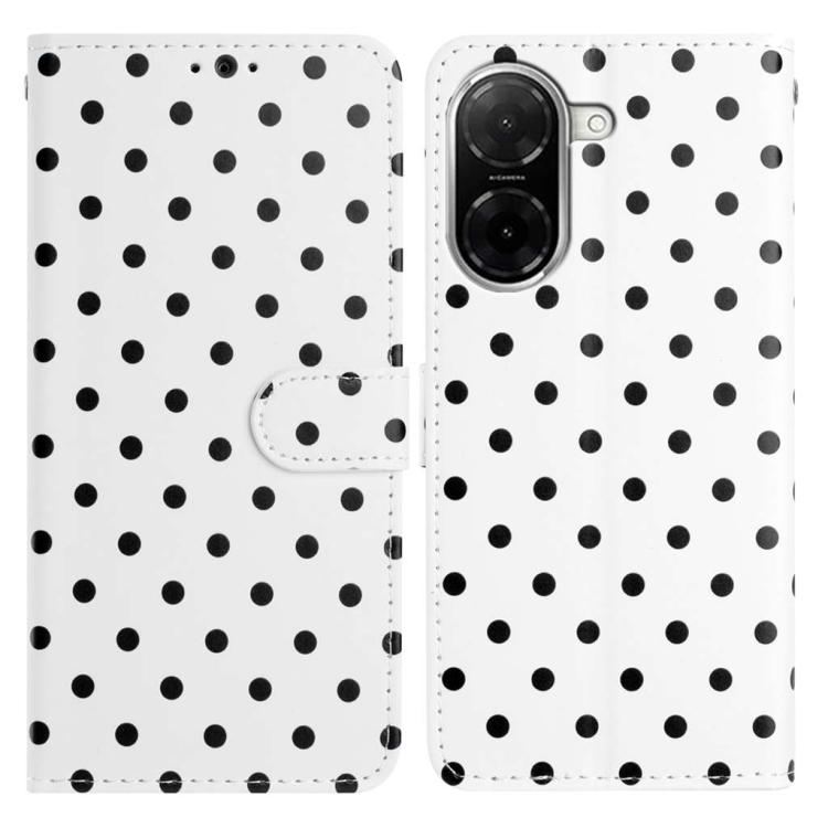 Small Dots Pattern Vegan Leather Phone Case, For Redmi Note 15 Pro+ 5G Global 163.3mm, For Redmi Note 15 4G / 5G Global 164mm, For Redmi K90 Pro Max / Poco F8 Ultra, For Redmi K90 / Poco F8 Pro, For Redmi Note 15 Pro 5G Global 163.6mm                  ...