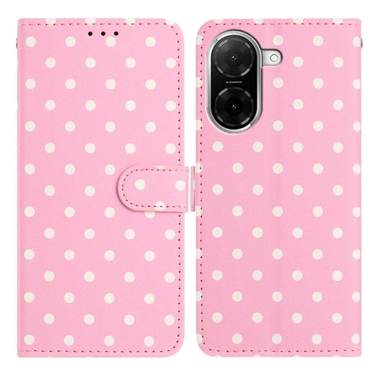 Small Dots Pattern Vegan Leather Phone Case, For Redmi Note 15 Pro+ 5G Global 163.3mm, For Redmi Note 15 4G / 5G Global 164mm, For Redmi K90 Pro Max / Poco F8 Ultra, For Redmi K90 / Poco F8 Pro, For Redmi Note 15 Pro 5G Global 163.6mm                  ...