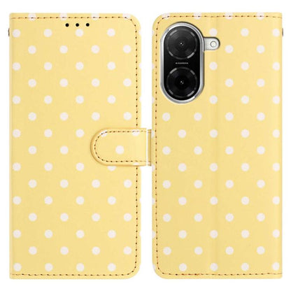 Small Dots Pattern Vegan Leather Phone Case, For Redmi Note 15 Pro+ 5G Global 163.3mm, For Redmi Note 15 4G / 5G Global 164mm, For Redmi K90 Pro Max / Poco F8 Ultra, For Redmi K90 / Poco F8 Pro, For Redmi Note 15 Pro 5G Global 163.6mm                  ...