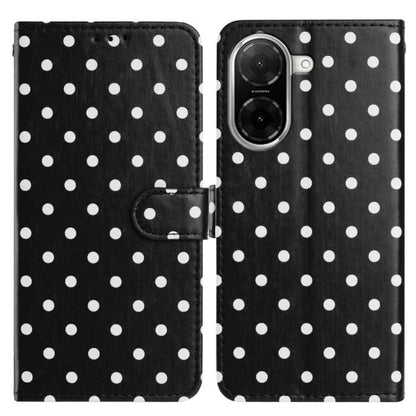 Small Dots Pattern Vegan Leather Phone Case, For Redmi Note 15 Pro+ 5G Global 163.3mm, For Redmi Note 15 4G / 5G Global 164mm, For Redmi K90 Pro Max / Poco F8 Ultra, For Redmi K90 / Poco F8 Pro, For Redmi Note 15 Pro 5G Global 163.6mm                  ...
