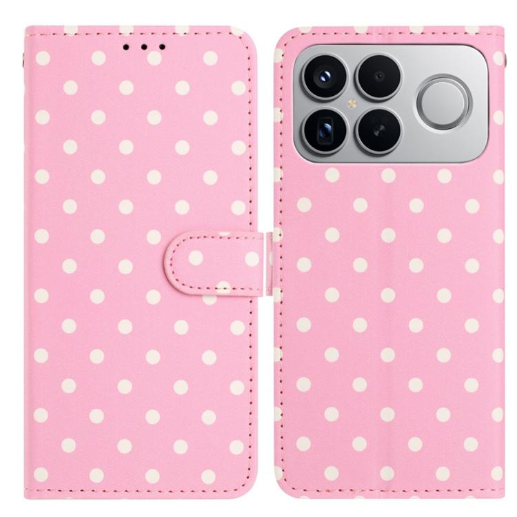 Small Dots Pattern Vegan Leather Phone Case, For Redmi Note 15 Pro+ 5G Global 163.3mm, For Redmi Note 15 4G / 5G Global 164mm, For Redmi K90 Pro Max / Poco F8 Ultra, For Redmi K90 / Poco F8 Pro, For Redmi Note 15 Pro 5G Global 163.6mm                  ...