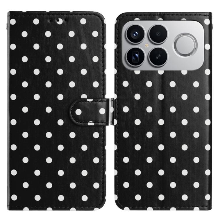 Small Dots Pattern Vegan Leather Phone Case, For Redmi Note 15 Pro+ 5G Global 163.3mm, For Redmi Note 15 4G / 5G Global 164mm, For Redmi K90 Pro Max / Poco F8 Ultra, For Redmi K90 / Poco F8 Pro, For Redmi Note 15 Pro 5G Global 163.6mm                  ...
