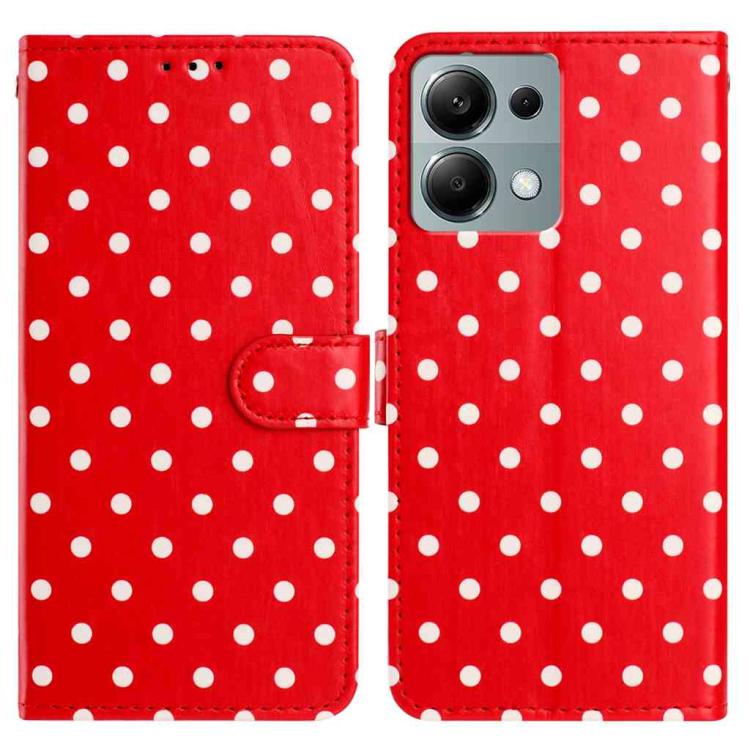 Small Dots Pattern Vegan Leather Phone Case, For Redmi Note 15 Pro+ 5G Global 163.3mm, For Redmi Note 15 4G / 5G Global 164mm, For Redmi K90 Pro Max / Poco F8 Ultra, For Redmi K90 / Poco F8 Pro, For Redmi Note 15 Pro 5G Global 163.6mm                  ...