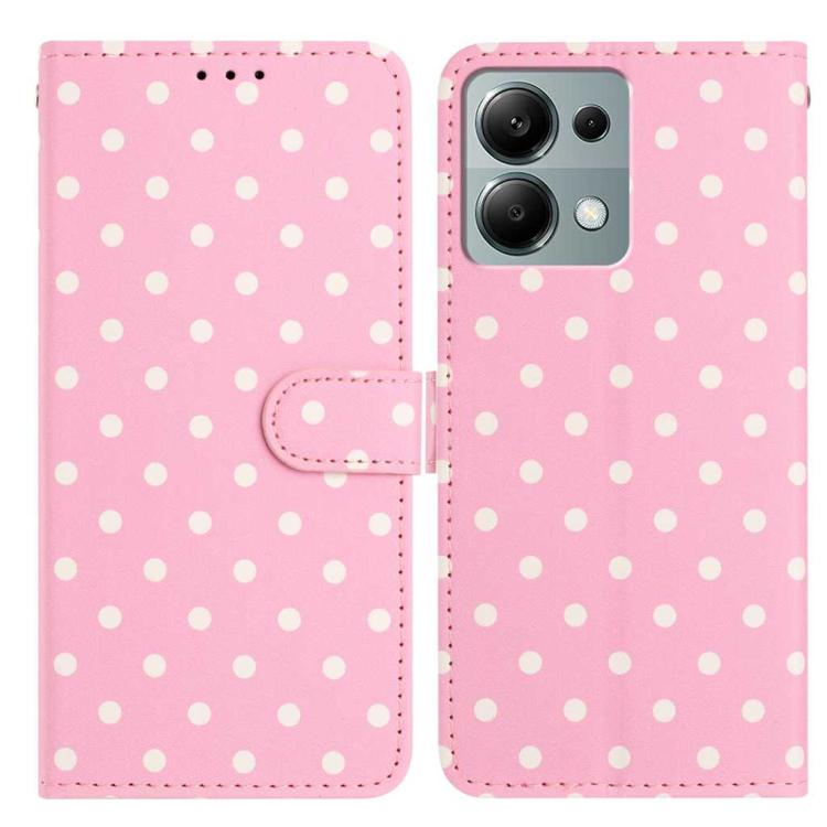Small Dots Pattern Vegan Leather Phone Case, For Redmi Note 15 Pro+ 5G Global 163.3mm, For Redmi Note 15 4G / 5G Global 164mm, For Redmi K90 Pro Max / Poco F8 Ultra, For Redmi K90 / Poco F8 Pro, For Redmi Note 15 Pro 5G Global 163.6mm                  ...