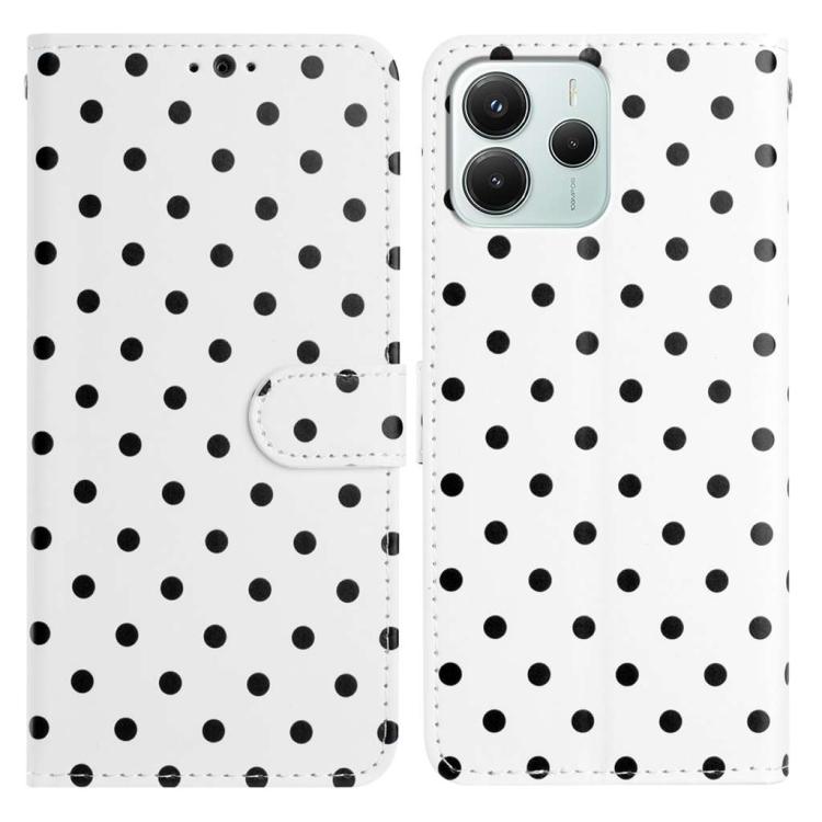 Small Dots Pattern Vegan Leather Phone Case, For Redmi Note 15 Pro+ 5G Global 163.3mm, For Redmi Note 15 4G / 5G Global 164mm, For Redmi K90 Pro Max / Poco F8 Ultra, For Redmi K90 / Poco F8 Pro, For Redmi Note 15 Pro 5G Global 163.6mm                  ...