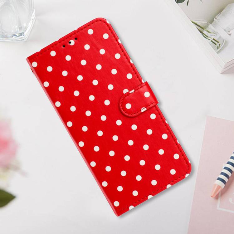 Small Dots Pattern Vegan Leather Phone Case, For Redmi Note 14 5G, For Redmi Note 14 Pro+ 5G / 14 Pro 5G, For Redmi Note 13 4G, For Redmi 13C 4G / 5G / Poco C65