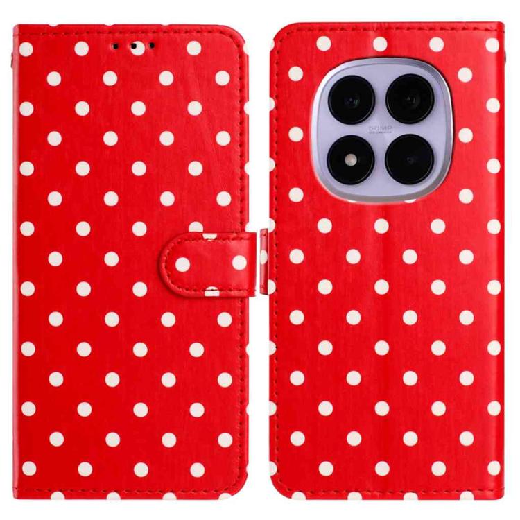Small Dots Pattern Vegan Leather Phone Case, For Redmi Note 15 Pro+ 5G Global 163.3mm, For Redmi Note 15 4G / 5G Global 164mm, For Redmi K90 Pro Max / Poco F8 Ultra, For Redmi K90 / Poco F8 Pro, For Redmi Note 15 Pro 5G Global 163.6mm                  ...