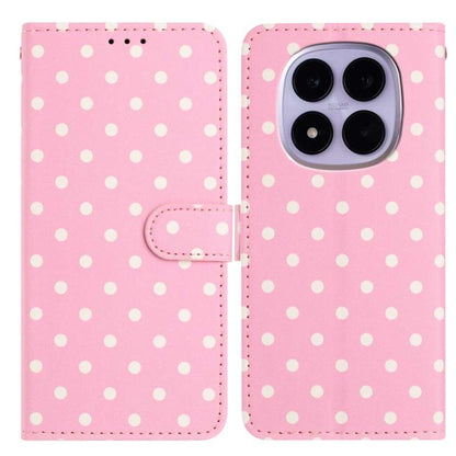 Small Dots Pattern Vegan Leather Phone Case, For Redmi Note 15 Pro+ 5G Global 163.3mm, For Redmi Note 15 4G / 5G Global 164mm, For Redmi K90 Pro Max / Poco F8 Ultra, For Redmi K90 / Poco F8 Pro, For Redmi Note 15 Pro 5G Global 163.6mm                  ...