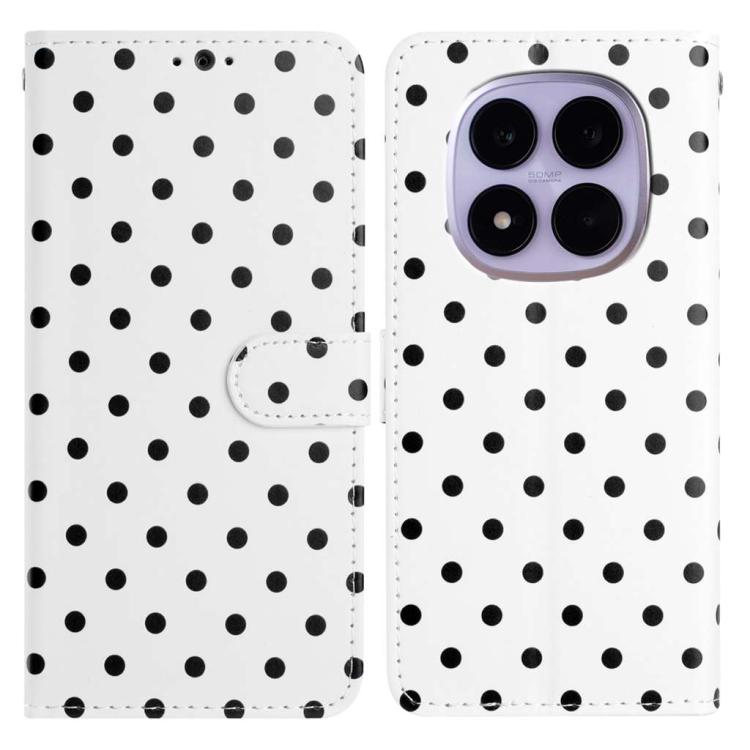Small Dots Pattern Vegan Leather Phone Case, For Redmi Note 15 Pro+ 5G Global 163.3mm, For Redmi Note 15 4G / 5G Global 164mm, For Redmi K90 Pro Max / Poco F8 Ultra, For Redmi K90 / Poco F8 Pro, For Redmi Note 15 Pro 5G Global 163.6mm                  ...