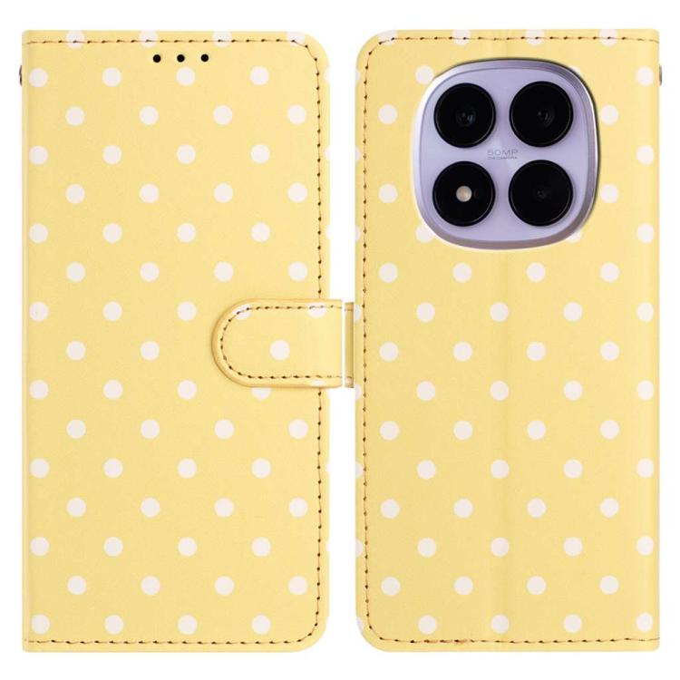 Small Dots Pattern Vegan Leather Phone Case, For Redmi Note 15 Pro+ 5G Global 163.3mm, For Redmi Note 15 4G / 5G Global 164mm, For Redmi K90 Pro Max / Poco F8 Ultra, For Redmi K90 / Poco F8 Pro, For Redmi Note 15 Pro 5G Global 163.6mm                  ...