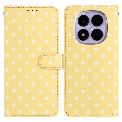 Small Dots Pattern Vegan Leather Phone Case, For Redmi Note 15 Pro+ 5G Global 163.3mm, For Redmi Note 15 4G / 5G Global 164mm, For Redmi K90 Pro Max / Poco F8 Ultra, For Redmi K90 / Poco F8 Pro, For Redmi Note 15 Pro 5G Global 163.6mm                  ...