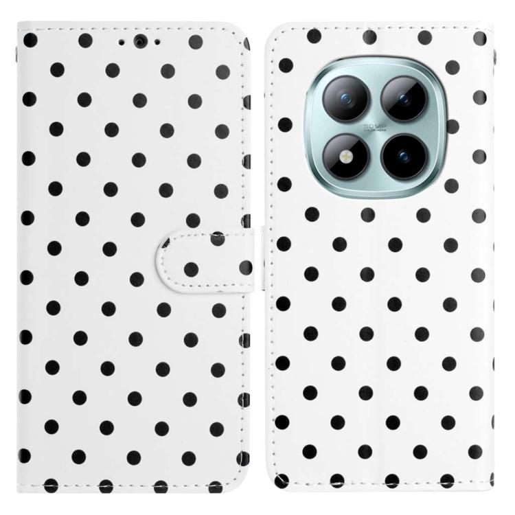 Small Dots Pattern Vegan Leather Phone Case, For Redmi Note 15 Pro+ 5G Global 163.3mm, For Redmi Note 15 4G / 5G Global 164mm, For Redmi K90 Pro Max / Poco F8 Ultra, For Redmi K90 / Poco F8 Pro, For Redmi Note 15 Pro 5G Global 163.6mm                  ...