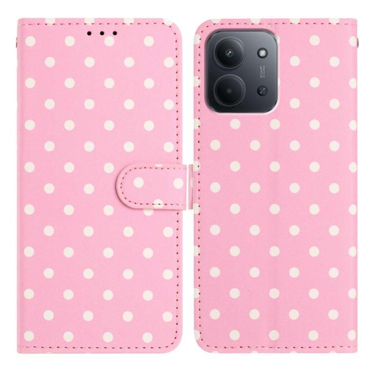 Small Dots Pattern Vegan Leather Phone Case, For Redmi Note 15 Pro+ 5G Global 163.3mm, For Redmi Note 15 4G / 5G Global 164mm, For Redmi K90 Pro Max / Poco F8 Ultra, For Redmi K90 / Poco F8 Pro, For Redmi Note 15 Pro 5G Global 163.6mm                  ...
