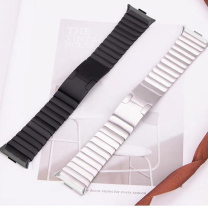 One Beads Dual-Press Butterfly Buckle Titanium Alloy Watch Band, For Xiaomi Band 10 Pro / Redmi Watch 6 / 5