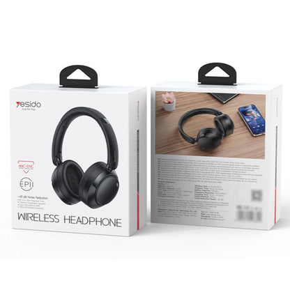 Yesido EP11 Dual-Mode Noise Reduction Over-Ear Bluetooth Headphones, EP11