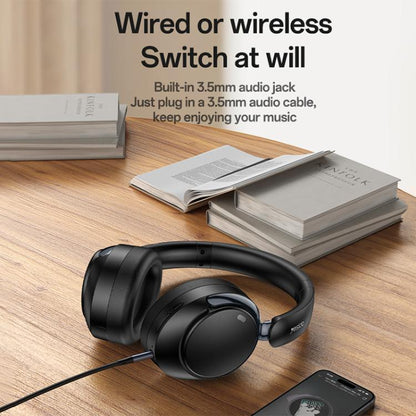 Yesido EP11 Dual-Mode Noise Reduction Over-Ear Bluetooth Headphones, EP11