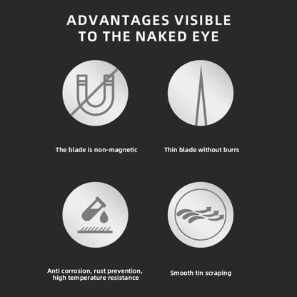 BEST Non-magnetic Tin Removal Scraper, BST-141, BST-142, BST-143, BST-144