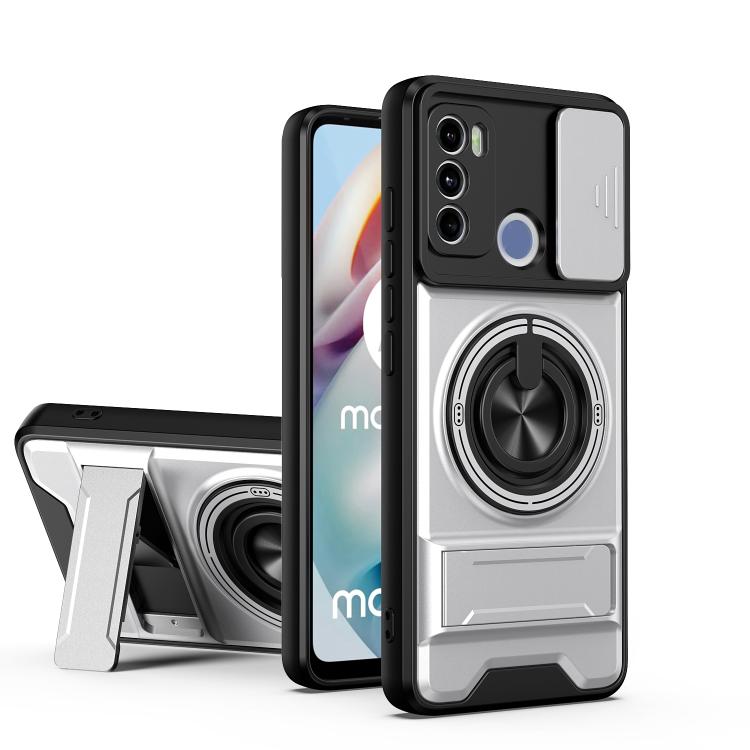 Lens Sliding Window Multifunctional Magnetic Shockproof Phone Case, For Motorola Moto G85, For Motorola Moto G24, For Motorola Moto G34 5G, For Motorola Moto G54 5G, For Motorola Edge 40 Neo 5G, For Motorola Moto G73 5G, For Motorola Moto G53 5G       ...