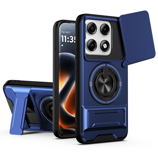 Handyhülle mit Linsenschiebetür, multifunktional, magnetisch, stoßfest, für Motorola Edge 70 Pro / 70 Pro+ 5G, für Motorola Moto G37 Power 5G, für Motorola Moto G37 5G, für Motorola Moto G67 5G, für Motorola Edge 70 Fusion 5G, für Motorola Signature 5G