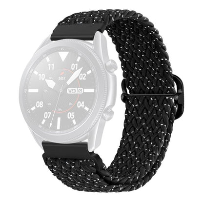 xDfind Sliding Buckle Nylon Braided Watch Band, 20mm, 22mm