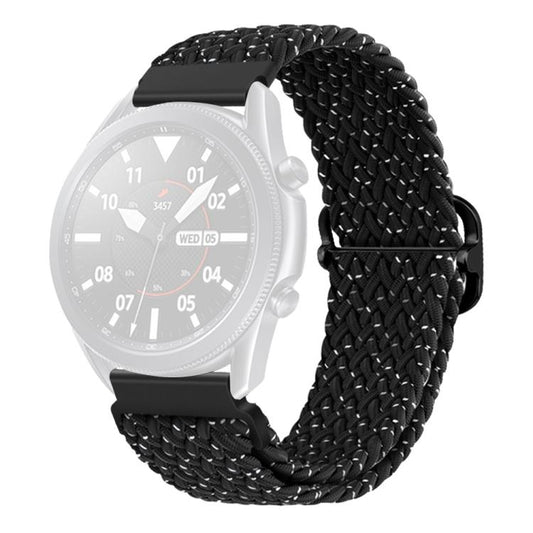 xDfind Sliding Buckle Nylon Braided Watch Band, 20mm, 22mm
