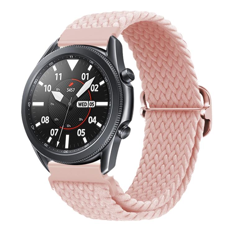xDfind Sliding Buckle Nylon Braided Watch Band, 20mm, 22mm