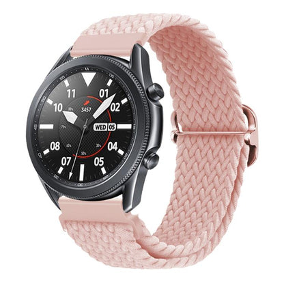 xDfind Sliding Buckle Nylon Braided Watch Band, 20mm, 22mm
