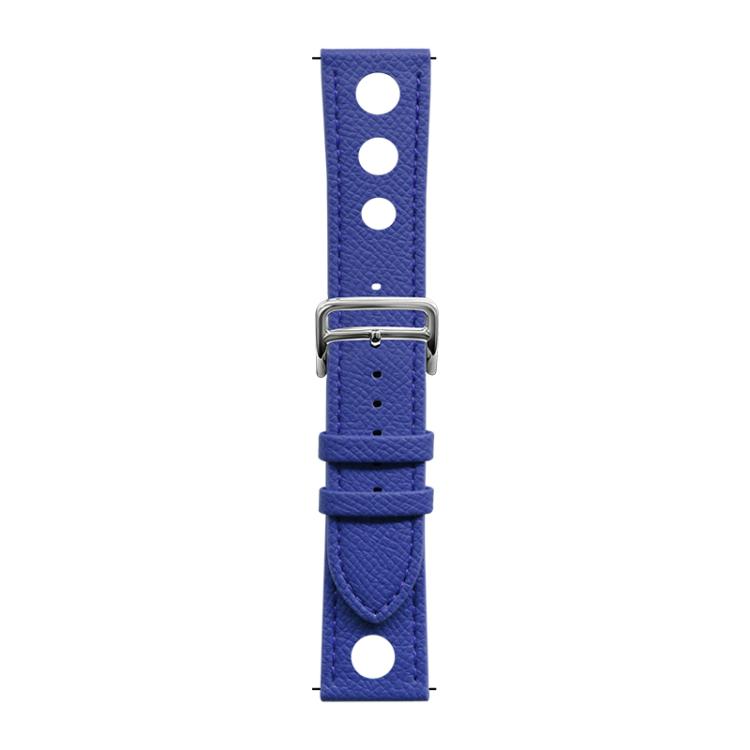 xDfind Flat-head Hole Palm Texture Vegan Leather Watch Band, 20mm, 22mm