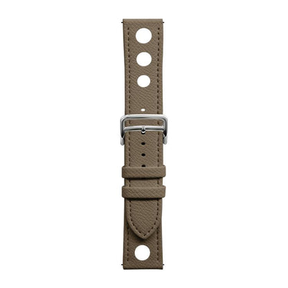 xDfind Flat-head Hole Palm Texture Vegan Leather Watch Band, 20mm, 22mm
